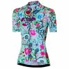 CYCOLOGY SECRET GARDEN WOMEN'S CYCLING JERSEY With Short Sleeves 1 CYCOLOGY SECRET GARDEN WOMEN'S CYCLING JERSEY With Short Sleeves -Cykelbukser Butik 04D5EBC11F8EE7A578882E161F2AB0CA