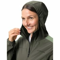 VAUDE WOMEN'S MOAB JACKET IV Softshell Jacket -Cykelbukser Butik 09CF0AF140921C5EAF4F5F94343940C0