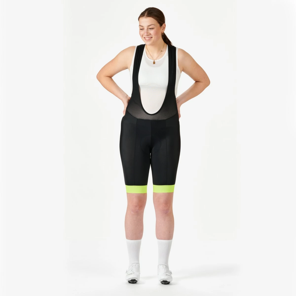 Rose CORE FLUO Bib II W Women’s Bib Shorts 5 Rose CORE FLUO Bib II W Women’s Bib Shorts - Billede 3