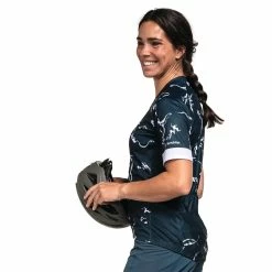 Schöffel Shirt Vertine L Women's Gravel Short-Sleeve Bike Jersey -Cykelbukser Butik 3F99CBAA5FBCE13630A7025E0138D5F3