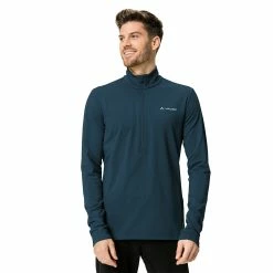 VAUDE MEN'S LIVIGNO HALFZIP II Men's Fleece Pullover -Cykelbukser Butik 686C778C13DF1B71CA3EE999DF67DD4C
