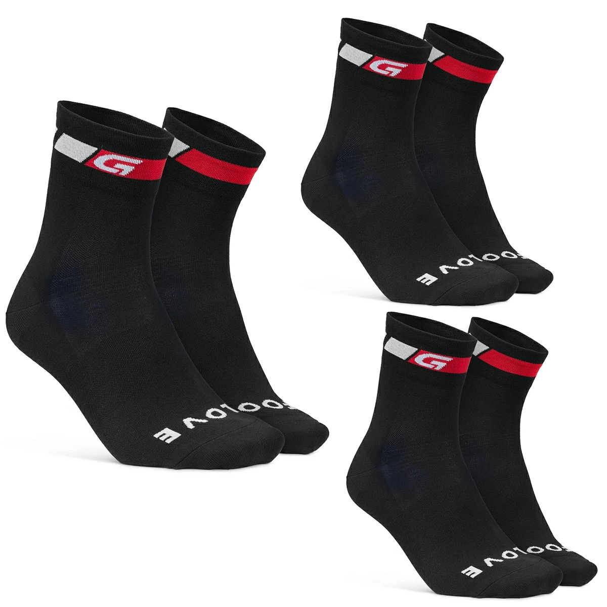 GripGrab 3PACK CLASSIC REGULAR CUT Socks 3 GripGrab 3PACK CLASSIC REGULAR CUT Socks
