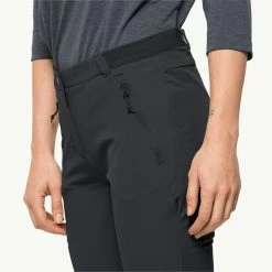 Jack Wolfskin GEIGELSTEIN PANTS W Women’s Softshell Trousers -Cykelbukser Butik 914308D8E8E44877D512B6677EFFE071