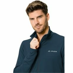 VAUDE MEN'S LIVIGNO HALFZIP II Men's Fleece Pullover -Cykelbukser Butik B860B32721383B84731C56284C0881DE